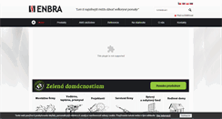 Desktop Screenshot of enbra.sk